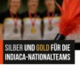 Zwei Mal Silber, ein Mal Gold – Indiaca-Erfolg für Enzweihingen!